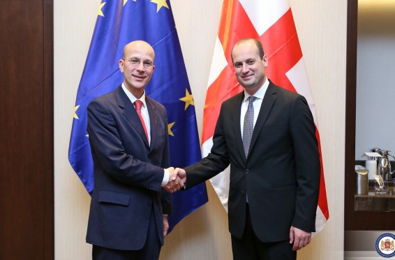 Mikheil Janelidze has met with Germany’s Federal Foreign Office Special Representative for Eastern Europe, South Caucasus and Central Asia, Andreas Peschke